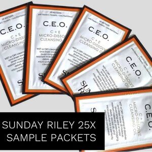 Sunday Riley • 25X CEO Cleansing Oil Samples